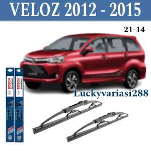 Luckyvariasi288 - Wiper Pembersih Kaca Bagian Depan Mobil Toyota Veloz 21 - 14 Bosch Advantage