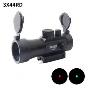 【Shipping From Philippines/COD】100% Original Tactical 3X44RD Red Green Dot Sight Scope Tactical Optics Fit 11/20mm Mount