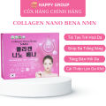 Collagen Uống Dạng Bột, Collagen Nano Bena NMN Giúp Trẻ Hóa Làn Da Tăng Độ Đàn Hồi Cấp Ẩm Hộp 30 Gói, Happy Group. 