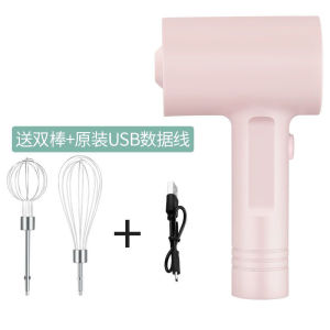 AE direct sale electric egg beater rechargeable household mixer small handheld automatic whisk for making cake cream