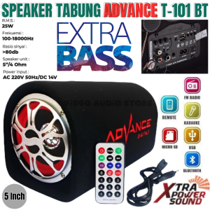 Promo Speaker Bluetooth Advance Digital T- 101bt | Subwoofer Karaoke Super Bass Salon Aktif Wireless T 101bt - Vas