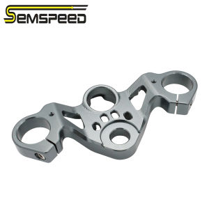 SEMSPEED For Kawasaki Ninja 400 Ninja400 2018-2023 Motorcycle Front Fork Upper Steering Protection Plate Direction Bracket