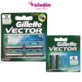 Lưỡi Dao Cạo Râu GILLETTE [HCM] Vector (2 Lưỡi - 4 lưỡi) Lưỡi cao râu Fusion 5 Proglide (5 Lưỡi)  Mach3 (3 Lưỡi) - Valadin. 