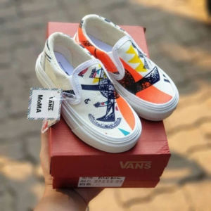 SEPATU SLIP ON ANAK VANS1 MOMA PREMIUM HIGH QUALITY SEPATU SLOP MOMA ANAK LAKI LAKI PEREMPUAN