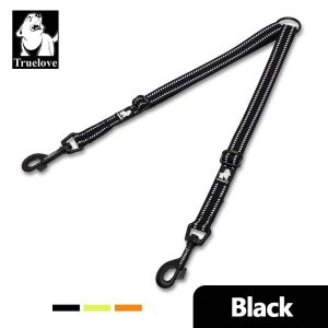 Dây Xích Chó TRUELOVE Dây Xích Đôi Chạy Đi Bộ Chó Pet Phản Quang Dây Xích Có Thể Điều Chỉnh Cho Hai Con Chó Nhỏ Vừa Chó Lớn