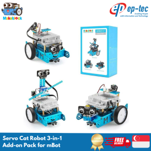 Servo Cat Robot 3-in-1 Add-on Pack for mBot | Educational Toys