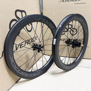 SILVEROCK SR38C External 4-7 Speed Carbon Wheels 16in Plus 349 Straight Pull 6 Pawls for Cline PLINE TLINE Trifold Folding Bike 74mm 112mm Wheelset Super light 903g