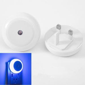 GTRBFDS Energy Saving LED Night Light Smart Sensor EU UK Plug Plug in Night Lamp High Quality Sensor Control Lamp Bedroom