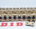 DID T-RING SEALED CHAIN (428VIX x 120) (Gold / Steel). 