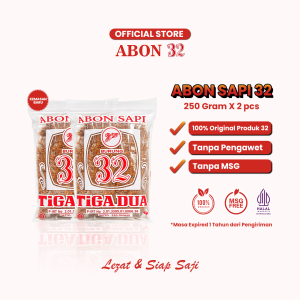 Paket Double Abon 32 250 gr (500gr) Asli Premium Lezat Tanpa Pengawet