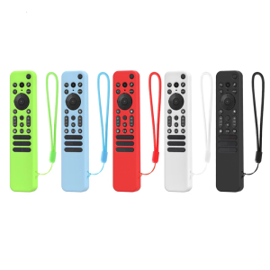 Shockproof Silicone Remote Control Cover for RMFTX920U/TX910U TV Remote Durability Protective Case With Lanyard