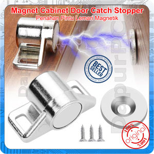 Magnet Cabinet Door Catch Stopper Penahan Pintu Lemari Magnetik