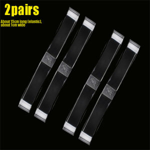 1/2Pairs Transparent Rubber Strap Elastic High Heel Shoes Shoe Accessories Invisible Shoelaces Clear Shoe Laces Shoelace Straps Summer