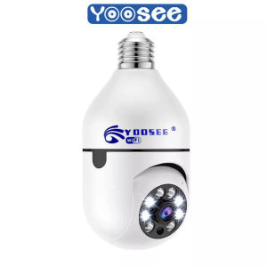 Camera YOOSEE HK211 Nâng Cấp Pro Xoay 360 Độ Hình Dạng Bóng Đèn- Đàm Thoại 2 Chiều- Ban Đêm Có Màu- Báo Động Chống Trộm