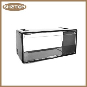 SHZTGM กล่องโชว์รถยนต์1ชิ้นกล่องเก็บของวางซ้อนกันได้กันฝุ่นใสแบบไม่มีรถโมเดลรถทำจากอัลลอยด์แบบหล่อสำหรับเด็ก