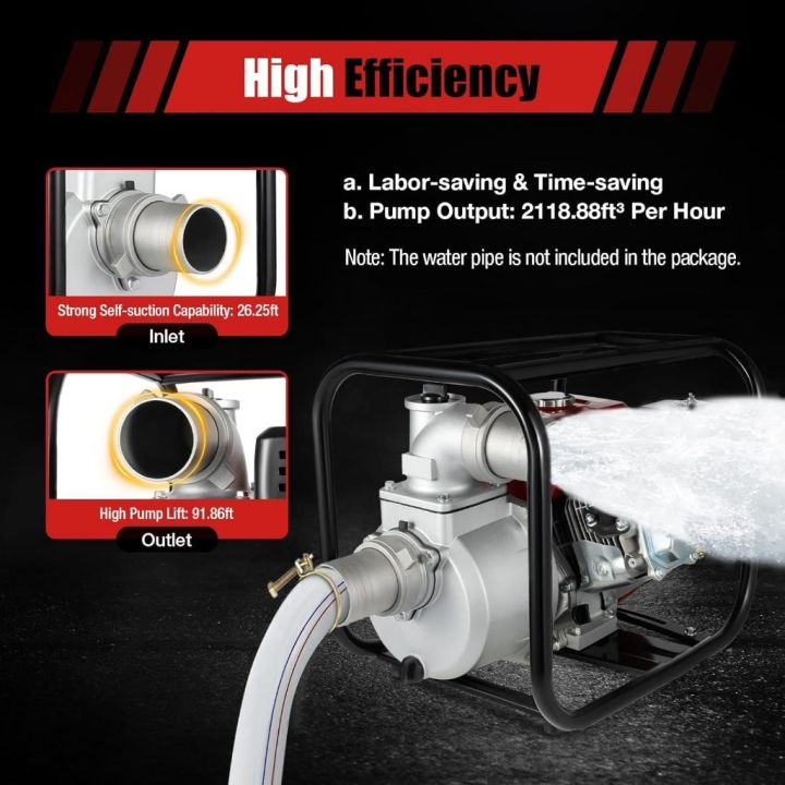 REAIM%204-Stroke%20Gasoline%20Engine%20Water%20Pump%202x2%203x3%20inch%20High-Lift%2012HP%20Gasoline%20Pump%20for%20agriculture%20-%20Image%208