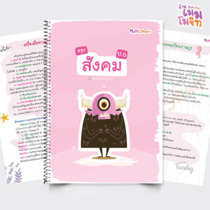 ชีทสรุป ป.6 (ซื้อแยกวิชา)