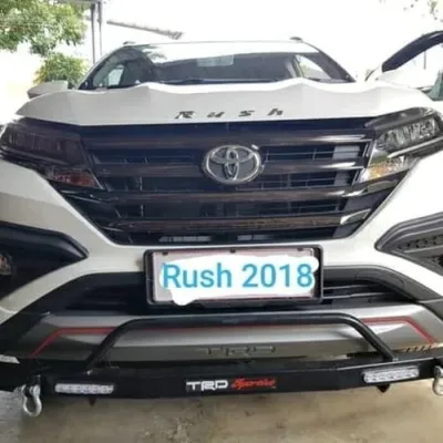 New paket tanduk towing besi depan belakang all new rush 2018
