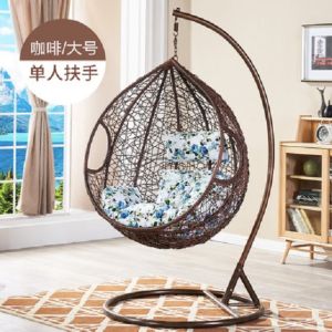 Swing Chair For Adults Hanging Rattan Swing Chair Outdoor Indoor Hammock Swing Chair Thousand Lazy Birds Nest Rocking Chair Indoor 吊椅