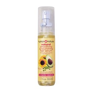 Human Nature Natural Smoothing & Nourishing Hair Serum 50ml to Moisturize Repair and Protect Dry Damaged Frizzy Hair (No Harmful Chemicals)