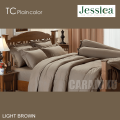JESSICA ชุดผ้าปูที่นอน (ไม่รวมผ้านวม) 3.5ฟุต 5ฟุต 6ฟุต สีพื้น Plain (เลือกสินค้าที่ตัวเลือก) #TOTAL เจสสิกา ชุดเครื่องนอน ผ้าปู ผ้าปูที่นอน ผ้าปูเตียง. 