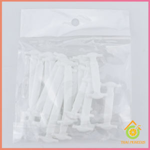 Thai Pioneers เชือกรองเท้าแบบซิลิโคน ไม่ต้องผูก 16 แท่ง / แพ็ค Lazy shoelaces