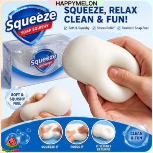 NEW Crisps Slow Rebound Soap Squeeze Squishy Toy Soft Stress Relief Fidget Toy Simulation Soap Vent Toy Birthday Gifts