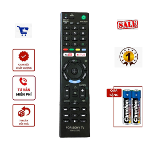 Điều Khiển Tivi SONY Internet Smart TV RM-L1370- Remote Điều Khiển Tivi SONY Internet Smart TV RM-L1370 - Đầu bấm Điều Khiển Tivi SONY Internet Smart TV RM-L1370