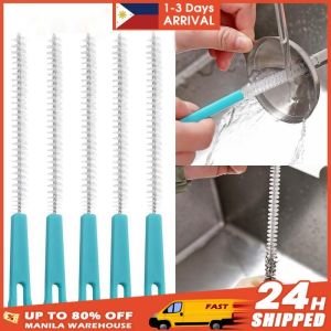 5pcs Spiral Brushes for Straws Glasses / Straw Bottle Brushes Cleaner / Nylon Bottle Cleaning Brush / Soft Hair Nylon Brush Home Cleaning Tool
