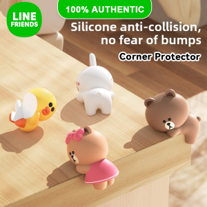 100% Authentic Line Friends Table Corner Protector Anti-Collision Edge Guard Odorless Oil-proof Dirt-resistant LFB360
