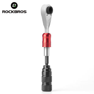 ROCKBROS Bike Wrench Tools Set Portable Flexible Aluminum Alloy 72-Tooth MTB Road Bicycle Repair Tools