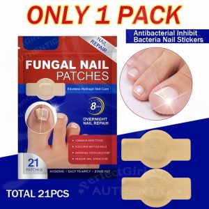 Toenail Fungus Patches Portable Gentle Nail Repair Patches Effectively Repair Damaged Toenails 8-Hour Fast-Acting Hydrogel Overnight Repair