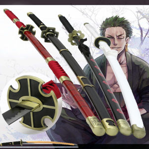 Japanese Anime cosplay sword Zoro One Piece Roronoa Zoro autumn water three generati Wooden Sword PH