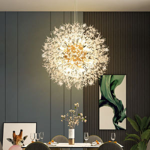 GOLDEN LED Lampu Gantung Hias Kristal Dandelion Firework 3in1 Color - NE303 56 watt  Lampu Kembang Api Lampu mini bar