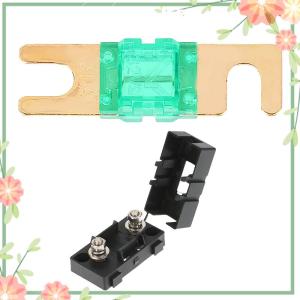 Green sea lazlook 1ชุด20โวลต์30โวลต์40A 60A 50A 70A 80A 100A 125A 150A 200A ทรัมเปตฟิวส์ส้อมปลั๊กฟิวส์สลักเกลียวประกันคงที่และฐานแผ่น ANS-8ปลอดภัย