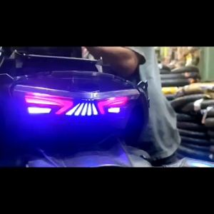 lampu stop led aerox 155 lama / stop lamp aerox 1555 old 3in1 lengkap sama sein