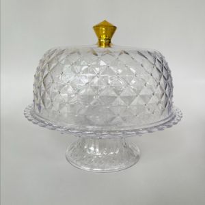 Tempat Kue Bolu Lebaran / Tempat puding / Tudung Kue akrilik TK 1205