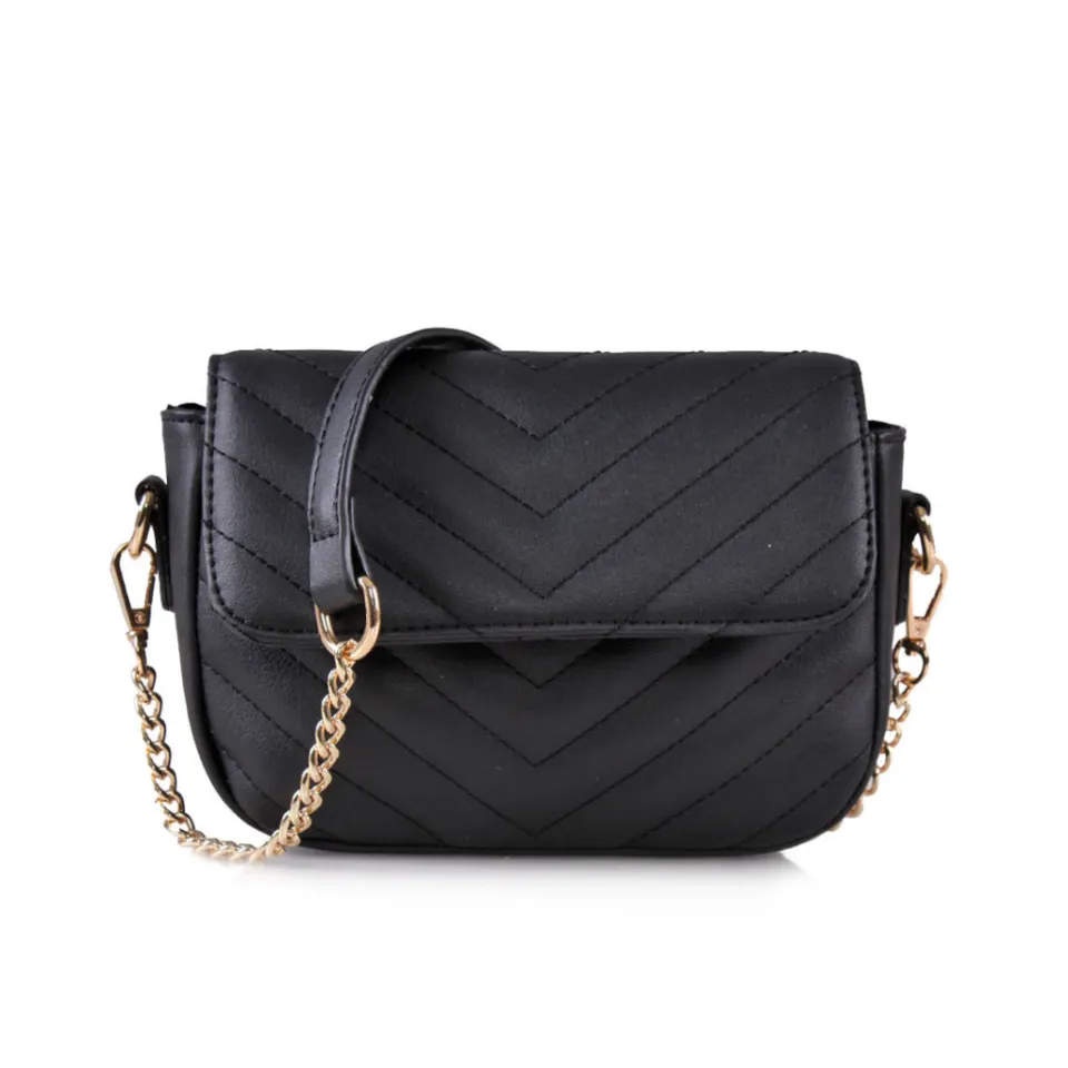 ⭐LOW PRICE⭐ VOIR Signature Soft Chevron Flap Sling Bag VN201589