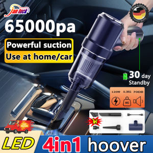 🔥 1 Year 🔥 Warranty janluck Car Vacuum Cleaner Car vacuum cleaner 120W powerful suction power can be used in home car Small body easy to carry car vacuum cleaner cordless vacuum car vacuum cleaner