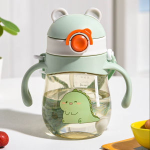 250ml Baby Sippy Cup Tritan Training Cup Baby Cup Learning Cup Kids Learn Drinking Milk Water Suction Bottle
