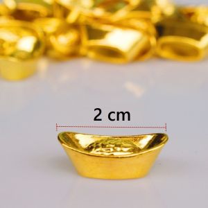 ( Tài Lộc ) Túi 50 hoặc túi 100 Thỏi Vàng Kim Nguyên Bảo dâng bàn thờ Thần Tài