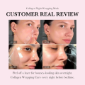 20pcs/Box Collagen Peptide Facial Mask 14 Days Firming Skin Reducing Wrinkles Deep Hydration Anti Aging Brightening Elasticity Boost. 