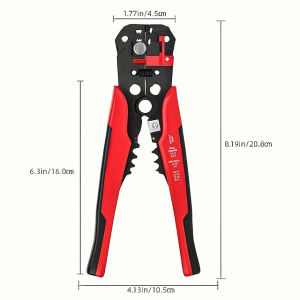【SKIT SG】High Quality Crimper Cable Cutter Automatic Wire Stripper Multifunctional Stripping Tools Crimping Pliers Terminal Hand Tools Wire Stripping Pliers Multi-function Electrician Special Tools Pulling Cutting Peeling Crimping Pliers