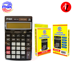 MGK 120 Calculator 12 Digits Quick Solve School & Office Supplies