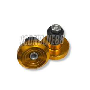 iconblue88 NEW Jalu Spiral heng warna ORANGE Bahan Aluminium CNC Universal semua jenis motor PNP bisa COD