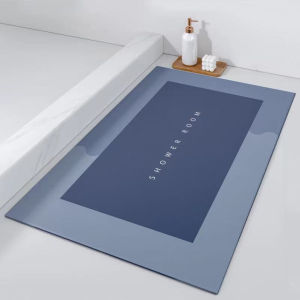 Diatom Mud Pad Quick Strong Absorbent Floor Mat Bathroom Mat Kitchen Toilet Non-Slip Carpet Bath Mat 地墊