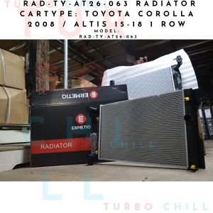 RADIATOR CARTYPE: TOYOTA COROLLA 2008 / ALTIS 15-18 1 ROW