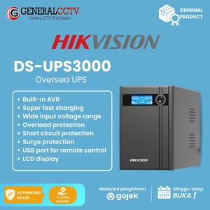 Hikvision DS-UPS3000 UPS Oversea Garansi Resmi 3000 VA/1800 W
