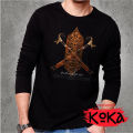 Premium T-shirt - Kaos Khas PALANGKA RAYA - MANDAU PERISAI DAYAK - PLKR5. 