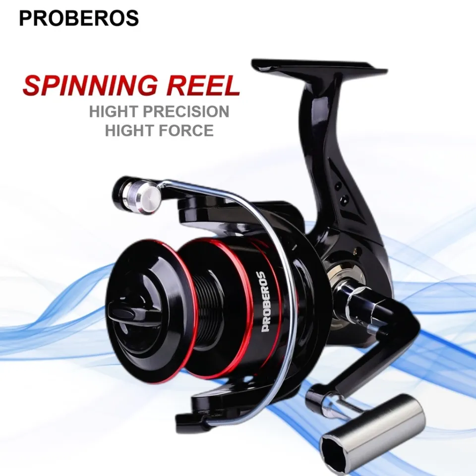 PRBEROS Spinning Fishing Reel Gear Ratio: 5.2:1 All Metal Fishing Reel 1000  Series - 7000 Series